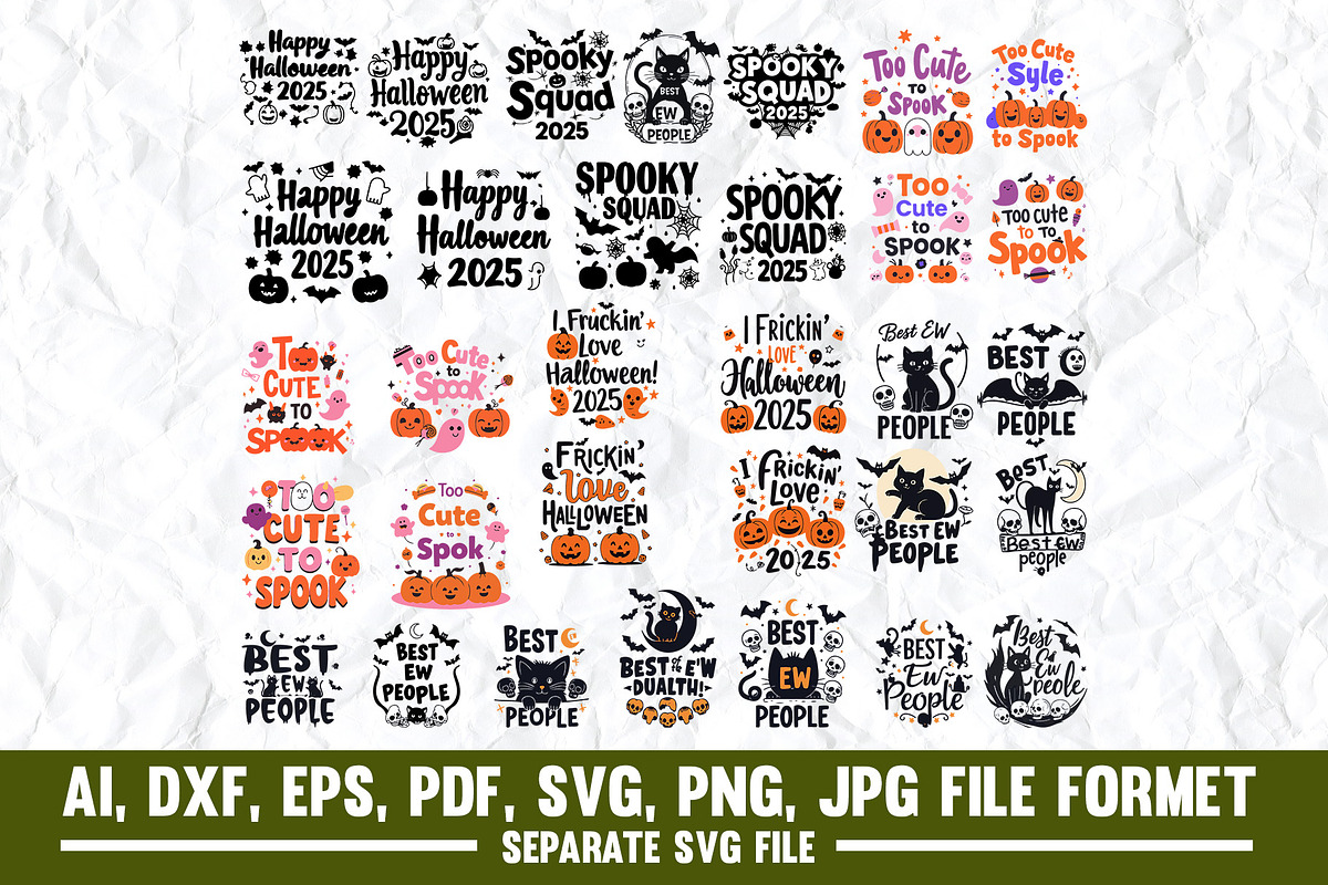 Boo-tiful Day Halloween Quote T-Shir, a Graphic by VectorArtPrintableDesign