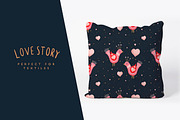 Love Story Gouache Illustration Pack, an Illustration by Laura Ingham (Thumbnail 11 of 14)