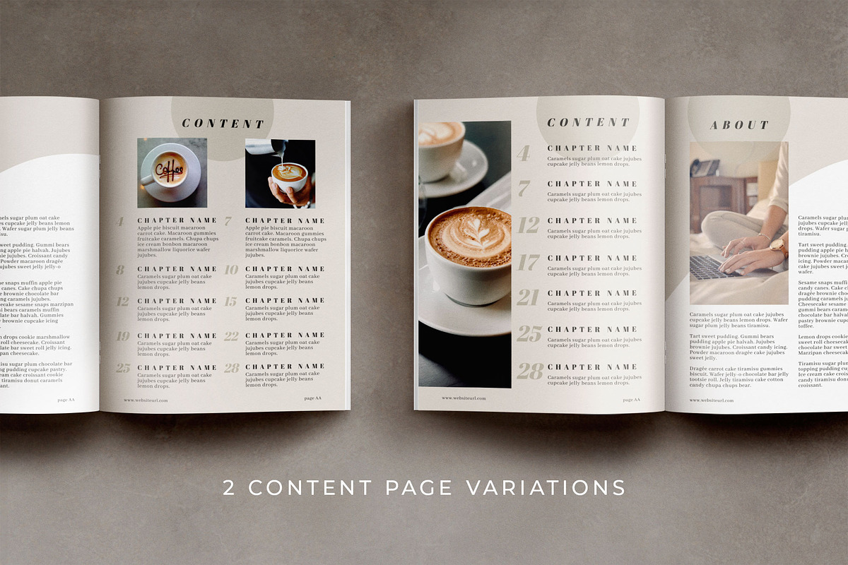 eBook-Workbook Canva Template-Maine, a Magazine Template by Studio Sugoi (Photo 4 of 10)