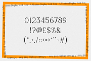 Saverior - Advertisement Font, a Serif Font by RockboyStd (Thumbnail 11 of 12)