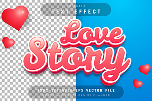 Font Text Effect 3d Editable Vol 16