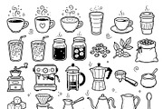 Cute doodle cartoon coffee shop, a Food Illustration by Voodz_shop (Thumbnail 3 of 3)