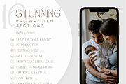TEAL Newborn Photography Guide, a Magazine Template by Signature Edits (Thumbnail 7 of 11)
