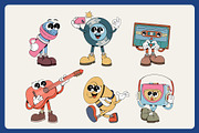 Musical Party - Character Collection, an Illustration by Alina Sh (Thumbnail 4 of 9)