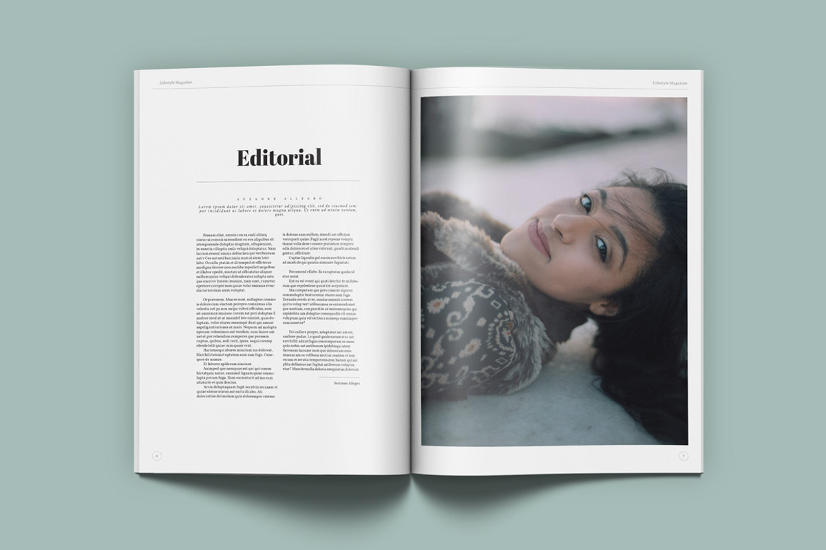 Lifestyle Universal Magazine, a Magazine Template by Kahuna Design (Photo 2 of 10)