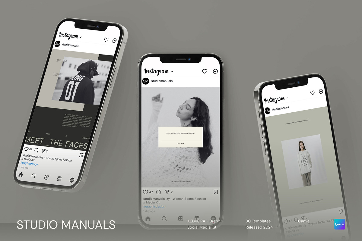 XELVIORA - Brand Social Media Kit, a Social Media Template by Studio Manuals (Photo 6 of 8)
