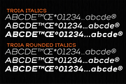 Troia Font Family, a Sans Serif Font by Ahmet Altun (Thumbnail 3 of 4)