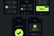 VPN Mobile Application UI UX Layout, an UI Kit Template by CreativeShaper (Thumbnail 5 of 6)