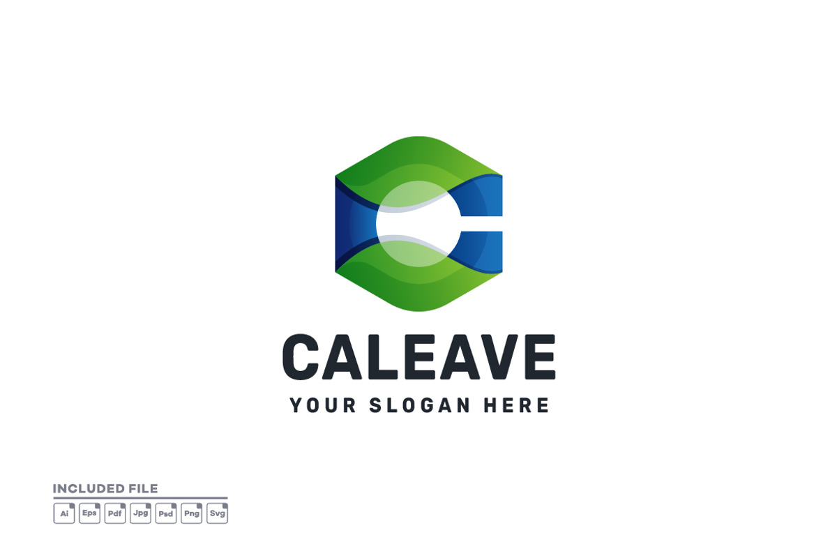 Abstract Letter C Gradient Logo, a Branding & Logo Template by yuanesei