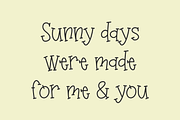 Lemon & Honey Serif, a Handwritten Font by Beck McCormick (Thumbnail 9 of 10)