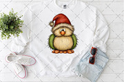 Santa Hat Bird PNG, an Illustration by Craft Nest (Thumbnail 6 of 6)