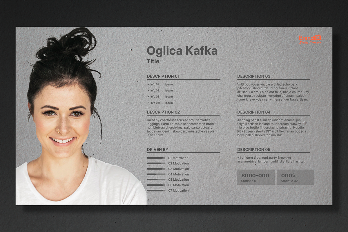 Agenzia I User Persona Template +, a Branding & Logo Template by Brand_x Supply Co. (Photo 17 of 22)