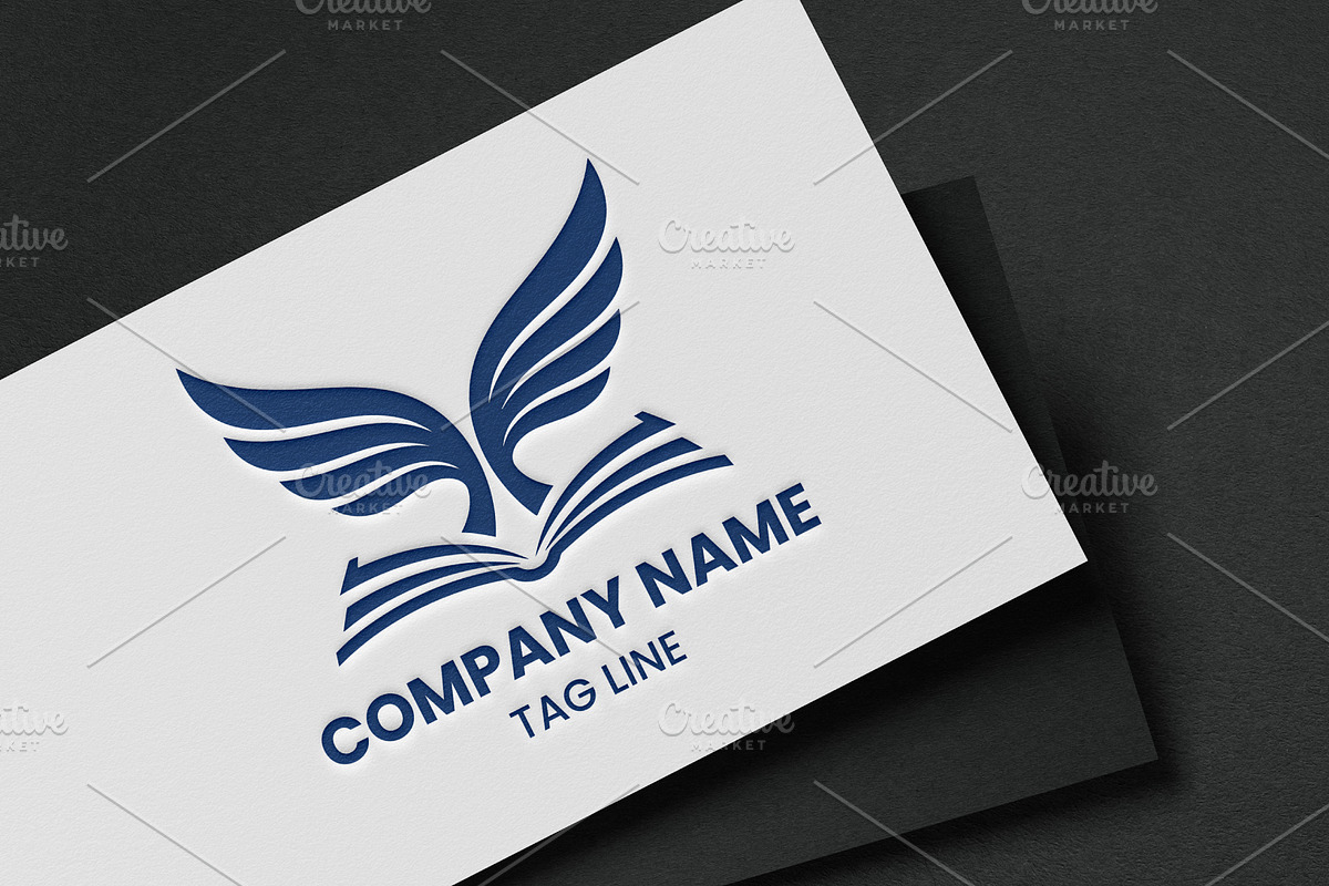 Professional Education Logo Template, a Branding & Logo Template by MadeByShahbaz (Photo 3 of 3)