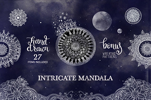 Mandala Hand Drawn