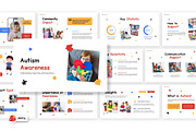 Autism Awareness PowerPoint, a Presentation Template by Loin Studio (Thumbnail 1 of 4)