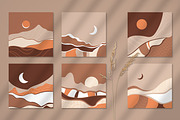 Boho Abstract Landscapes, a Decorative Illustration by Pretty Meerkat (Thumbnail 7 of 8)