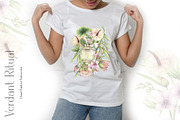 Watercolor Verdant Ritual Collection, a Decorative Illustration by MayaNavits (Thumbnail 10 of 13)