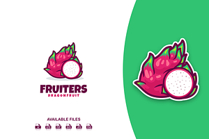 Dragon Fruit Logo, a Templates & Theme by artchiles_design