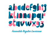 Farandole Layered Color Font 30%OFF, a Font by Francis Chouquet (Thumbnail 8 of 15)
