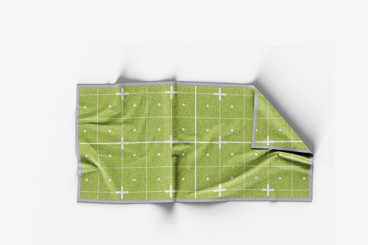 Beach Towel Mockup, a Product Mockup by OneVectorStock (Photo 7 of 7)