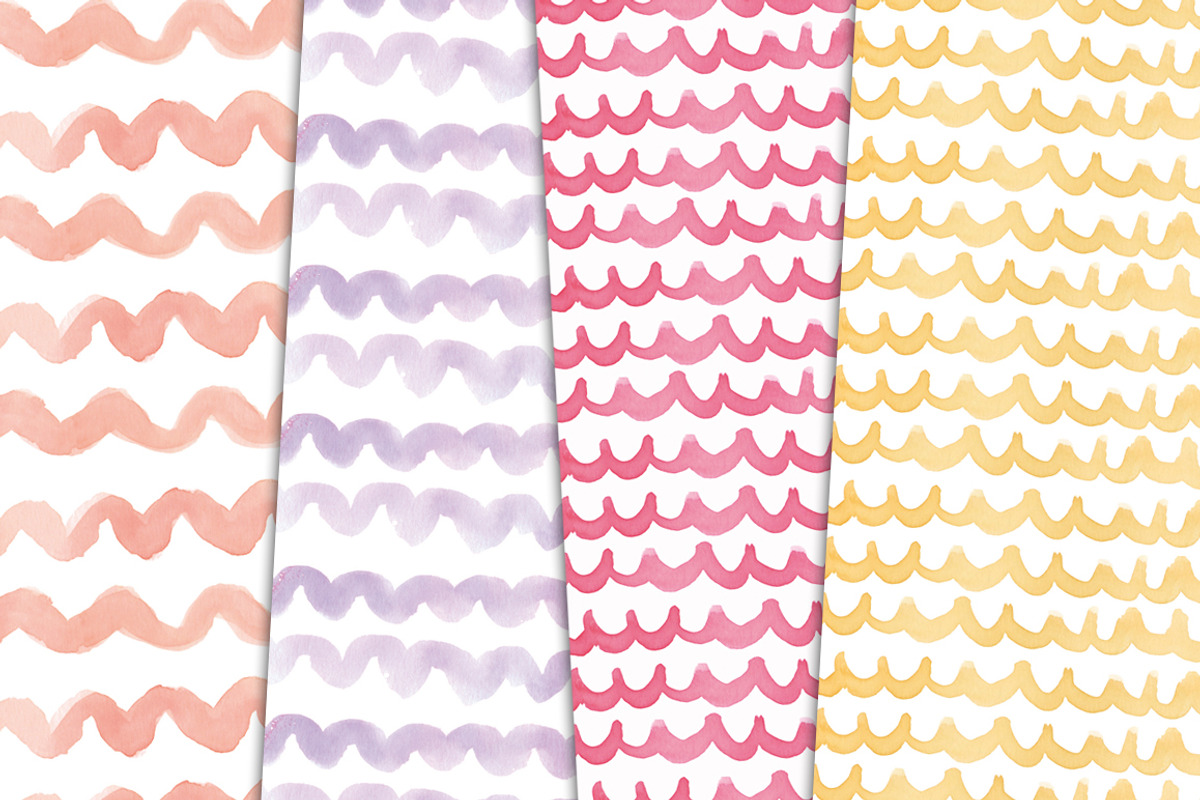 Watercolor Background, Seamless preview 3