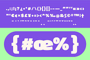 Vlafien, a Sans Serif Font by graphicook (Thumbnail 5 of 10)