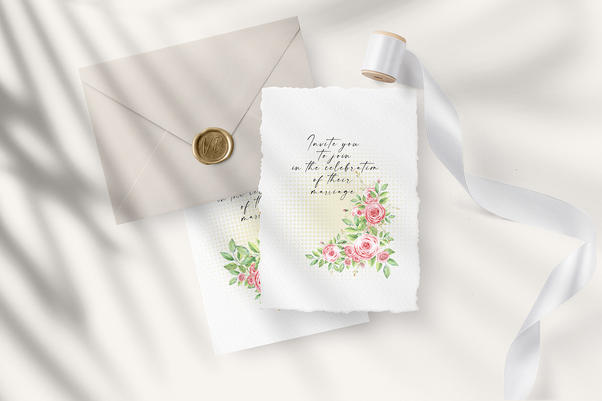 Pink flowers, an Illustration by Vasmila (Photo 4 of 8)