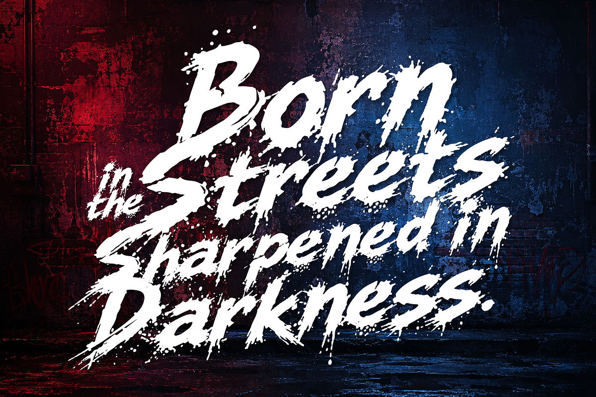 BladeOdessey - Chaos Dangerous Font, a Handwritten Font by HypeWorksCo (Photo 8 of 16)