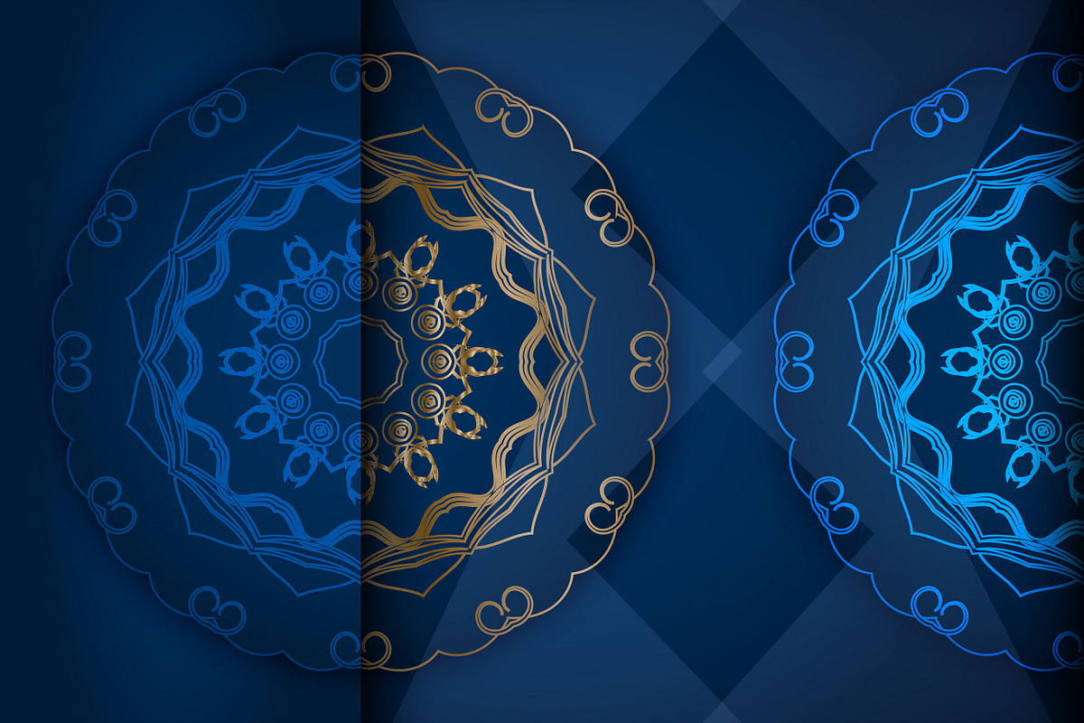 Mandala Ornamental Geometry Bundle, a Background Graphic by NJ Himel (Photo 24 of 92)