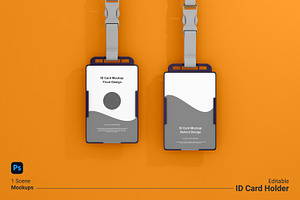 ID Card Mockups, a Product Mockup by Kenrichi