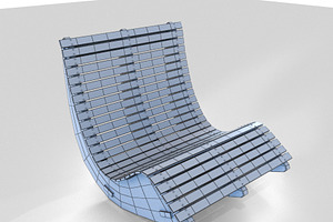 Wood Lounge Chair