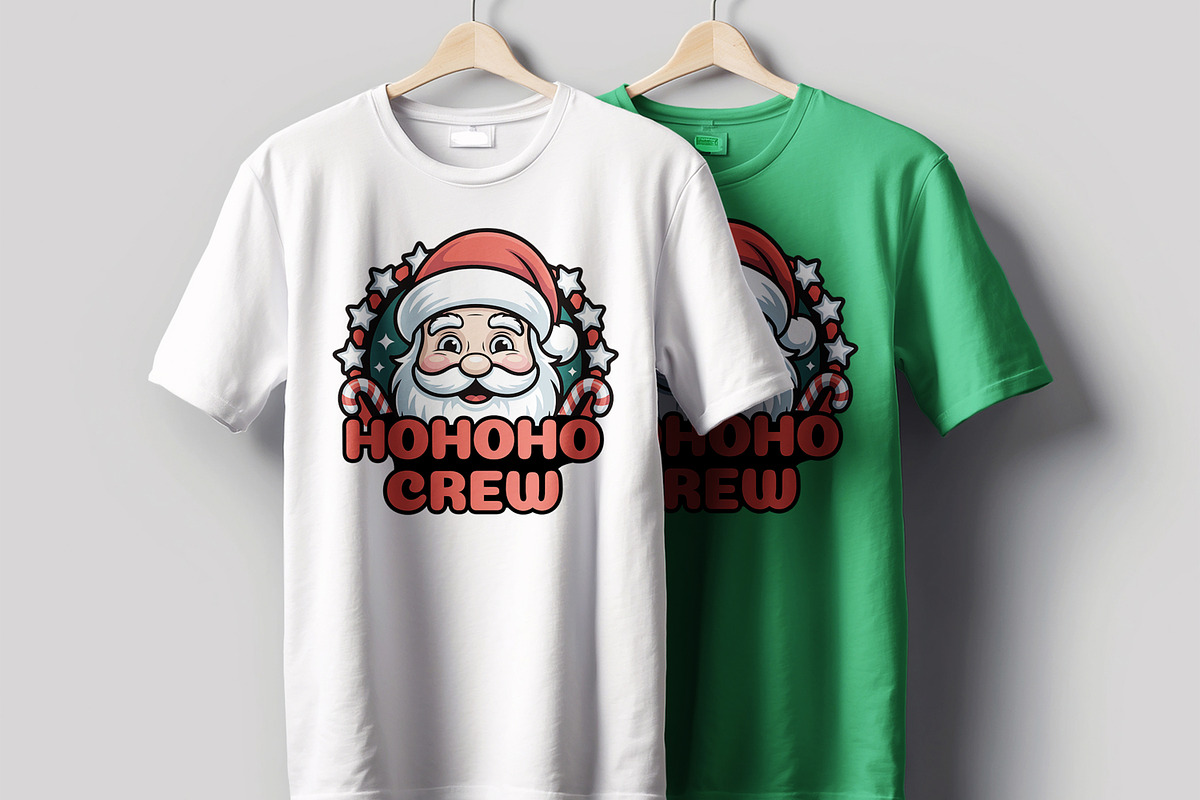 Classic Christmas Badge Tshirt, a Stationery Template by MightyDesign (Photo 2 of 5)