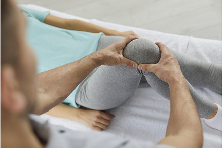Physiotherapist or chiropractor at, a Health & Medical Photo by StudioRomantic