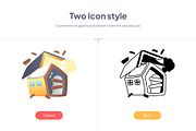 Earthing Flat Icon Collection, a Duotone Icon by Prosymbols (Thumbnail 3 of 8)