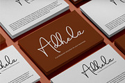 Fathila Hendedson || Script Font, a Script Font by Idea Studio (Thumbnail 2 of 5)