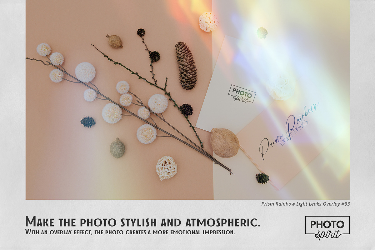 Prism Rainbow Light Leaks Overlays, a Brushes & More by PhotoSpirit (Photo 4 of 8)