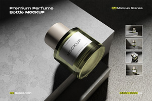 Premium Perfume Bottle Mockup, a Packaging Mockup by My Code Std