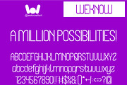 Hidden Beauty font, a Sans Serif Font by weknow (Thumbnail 5 of 8)