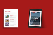 Creative Photography eBook Layout, an UI Kit Template by MightyDesign (Thumbnail 7 of 10)