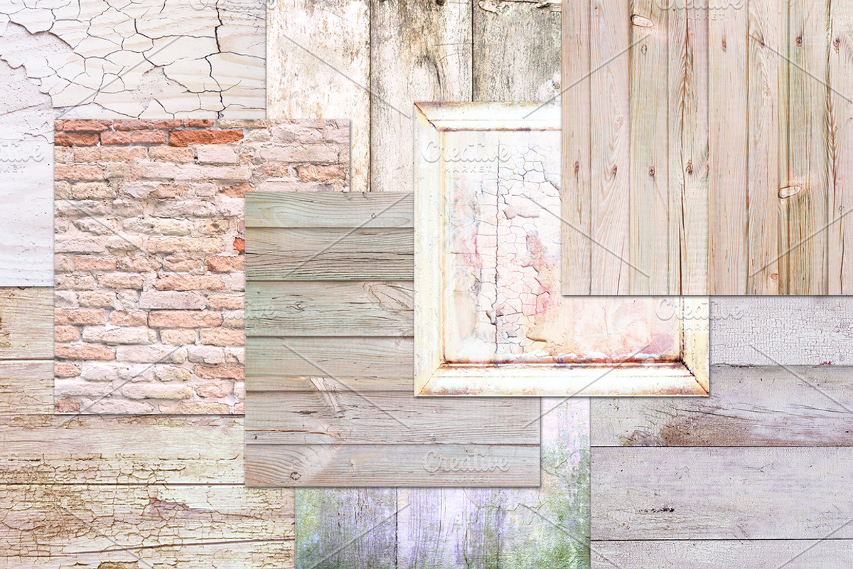 SABBY WOOD WALL BRICK TEXTURES, a Texture Graphic by Area (Photo 4 of 4)
