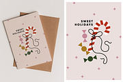Christmas holidays cards, posters, an Illustration by Good Studio (Thumbnail 3 of 4)