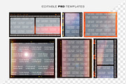 Analog Film Strip Frame Template Set, a Mockup by DesignerCandies (Thumbnail 3 of 13)