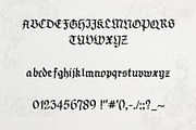 Nosticfer Gothic Handwritten Font, a Blackletter Font by Ashiya Pixel (Thumbnail 11 of 11)