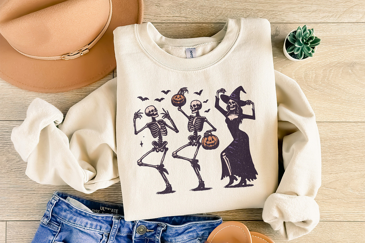 Dancing Skeleton png, Halloween, an Illustration by SharpMarketplace (Photo 4 of 9)