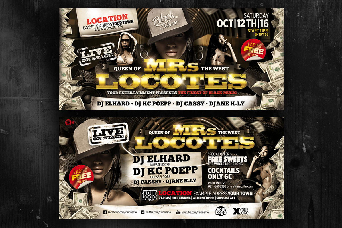 MRS LOCOTES, a Flyer Template by aigenart (Photo 6 of 6)