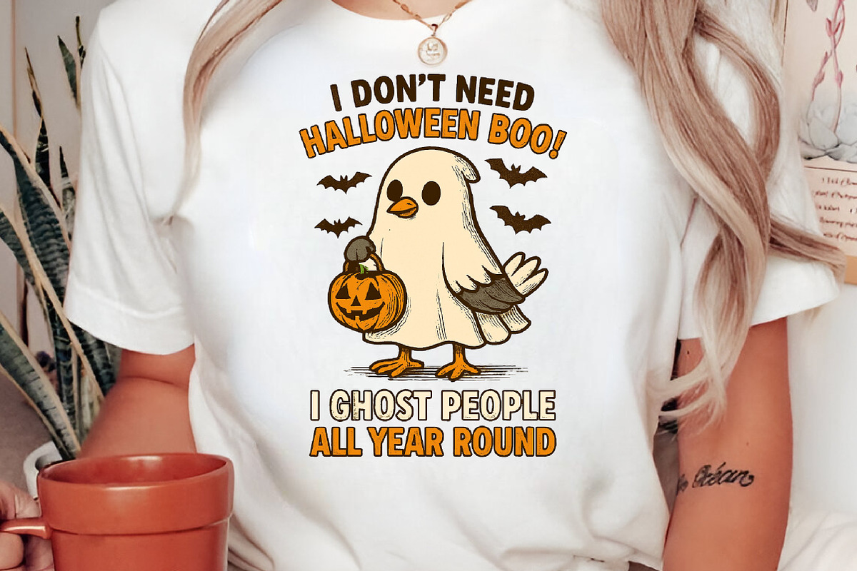 Funny Halloween Silly Goose PNG, an Illustration by Craft Nest (Photo 3 of 6)