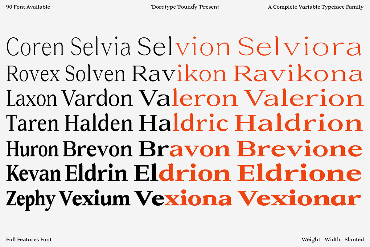 Roxetto, a Serif Font by Dora Typefoundry (Photo 6 of 10)