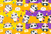 BLACK FRIDAY! Panda girl set, an Animal Illustration by SunnyWS (Thumbnail 7 of 10)