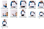 Frame It In Denim Mockups(4+ Images), a Shirt Mockup by Ivory Mix (Thumbnail 2 of 2)