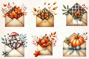 Autumn Envelope Clipart, an Illustration by Rose Art (Thumbnail 3 of 7)